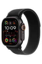 Apple Watch Uyumlu Trail Loop Kordon Siyah Tokalı Smoky