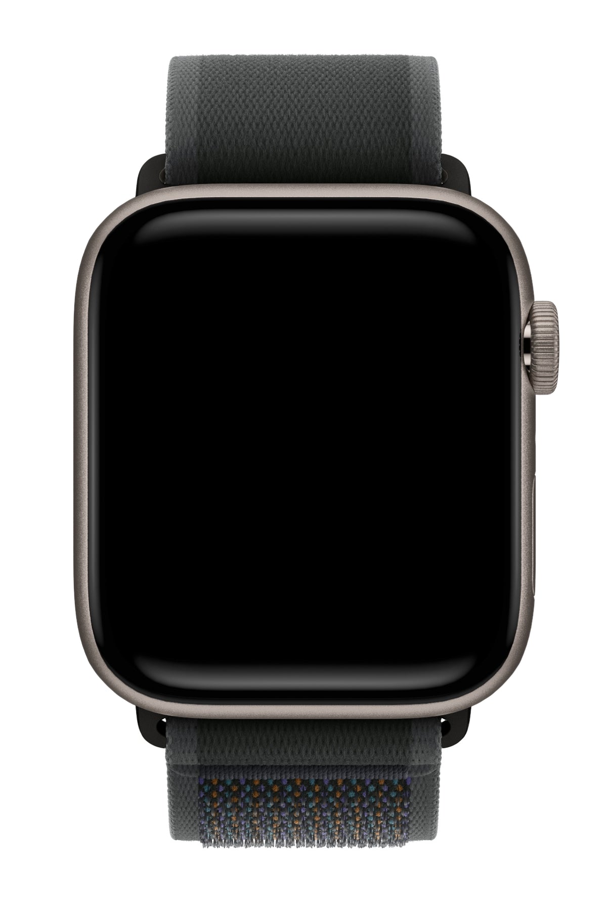 Apple Watch Uyumlu Trail Loop Kordon Siyah Tokalı Smoky