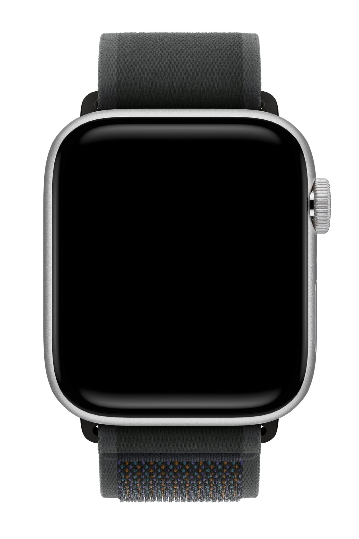 Apple Watch Uyumlu Trail Loop Kordon Siyah Tokalı Smoky