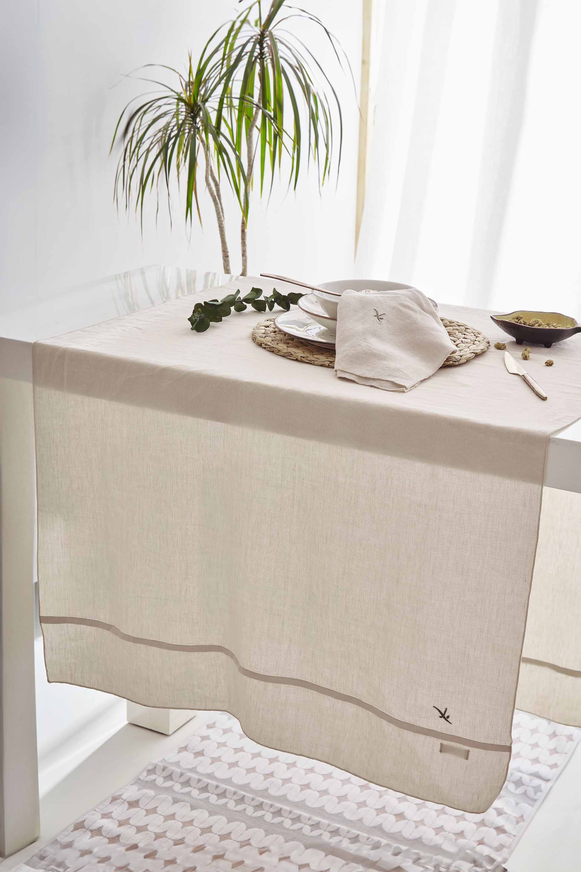 April Keten Tencel Runner 70x180