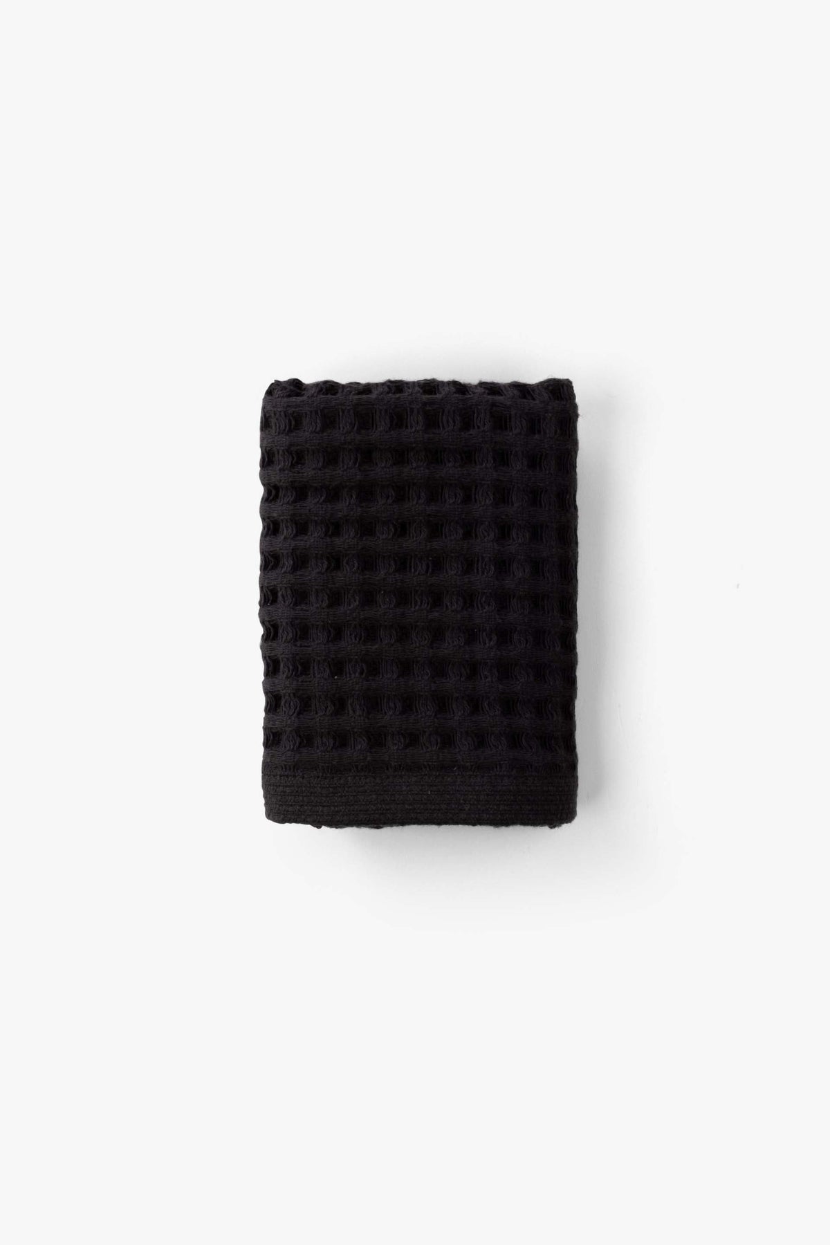 Aqua Line Waffle El Havlusu Seti | Antrasit & Beyaz | %100 Pamuk | 30x50 cm