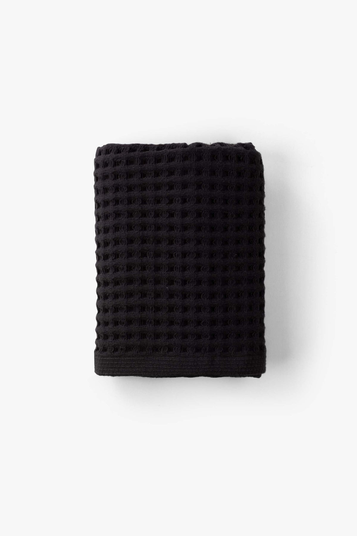 Aqua Line Waffle Yüz Havlusu Seti | Antrasit & Beyaz | %100 Pamuk | 50x90 cm