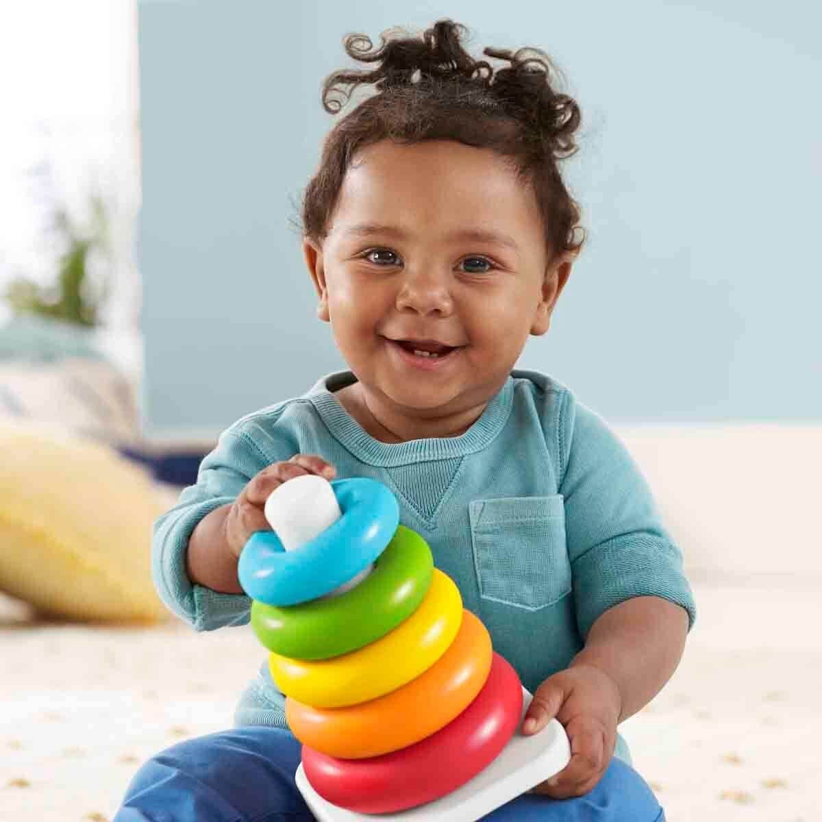 Grf09 Fisher-Price Doğa Dostu Renkli Halkalar