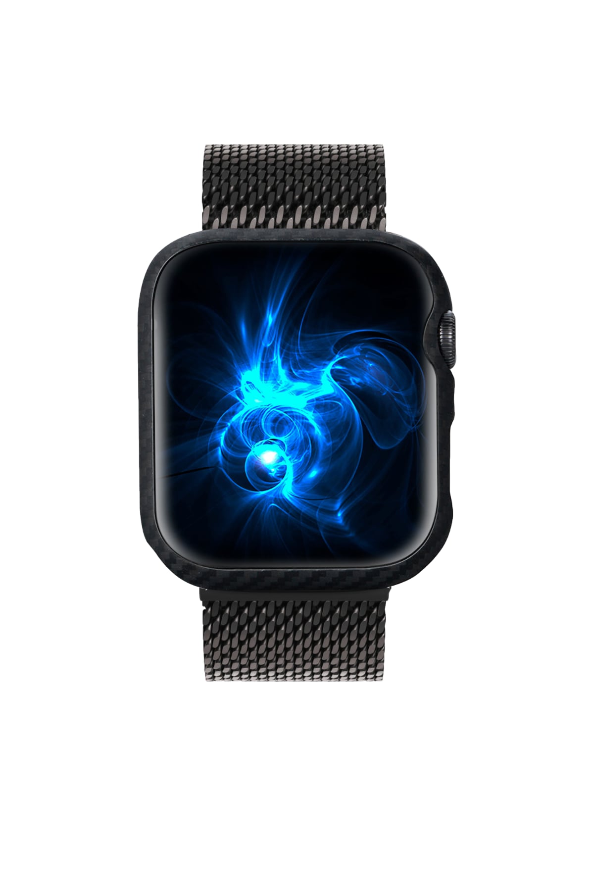 Aramid Fiber 600D Apple Watch Uyumlu Kasa Koruyucu Siyah
