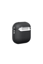 Aramid Fiber Airpods 4 Kılıf Black-Gray Twill