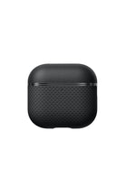 Aramid Fiber Airpods 4 Kılıf Black-Gray Twill