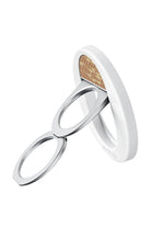 Aramid Fiber Magez Grip 3 Magsafe Magnetik Ring Stand Telefon Tutucu Golden Glint