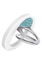 Aramid Fiber Magez Grip 3 Magsafe Magnetik Ring Stand Telefon Tutucu Lucid Blue