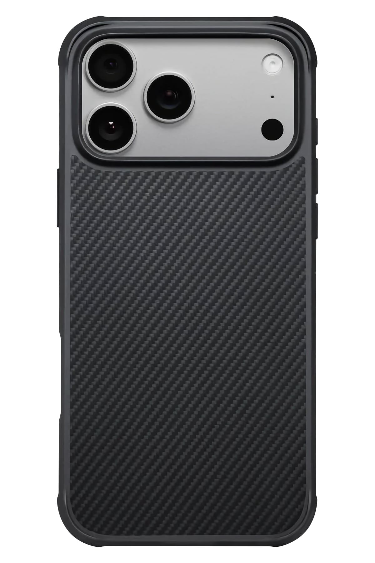 Aramid Proguard Iphone 17 Pro Magsafe Uyumlu Kılıf Black Gray