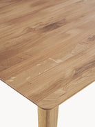 Archie Masif Meşe Yemek Masası
