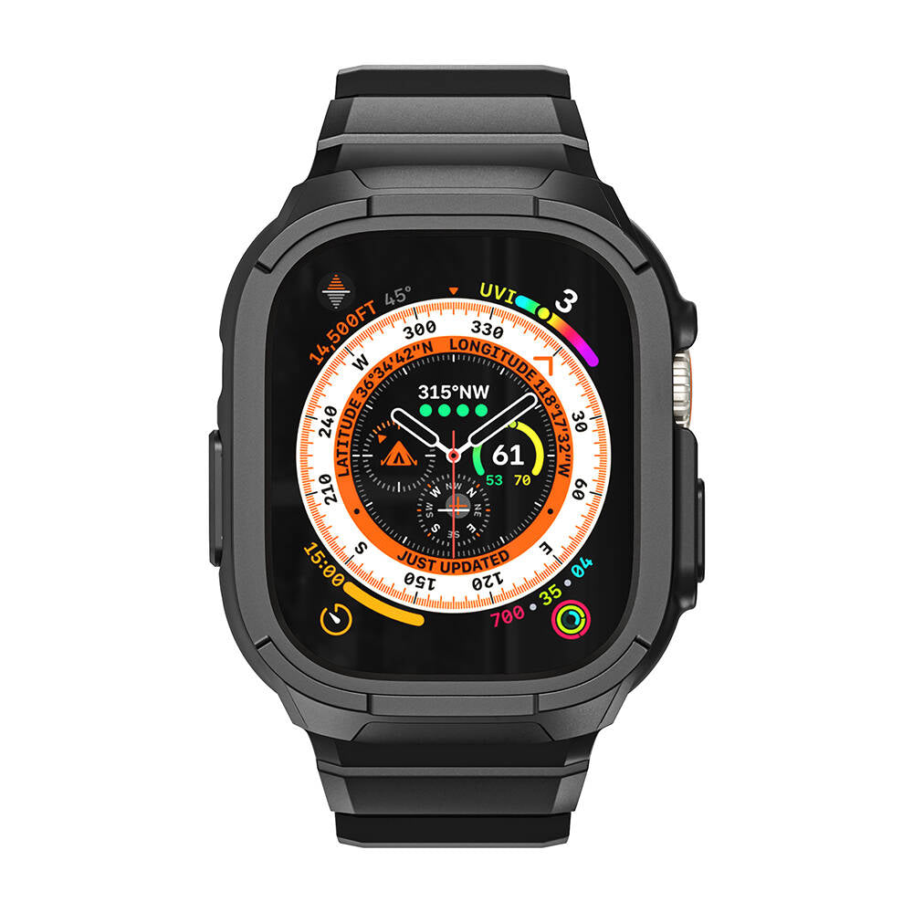 Armor Serisi 2‑In‑1 Sert Pc Koruyucu Silikon Kordon 42Mm