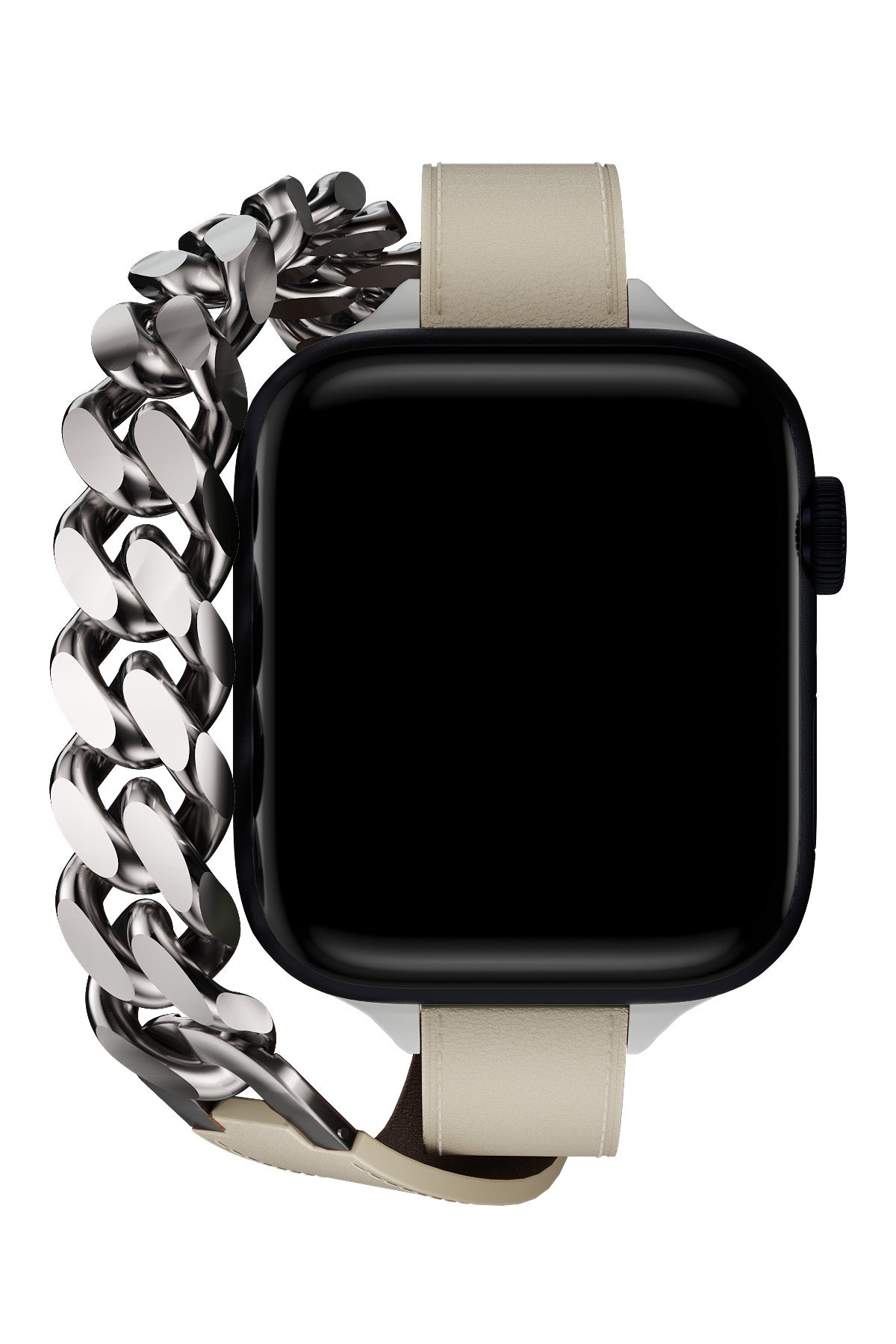 Apple Watch Uyumlu Double Tour Deri Kordon Auro