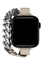 Apple Watch Uyumlu Double Tour Deri Kordon Auro