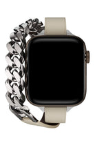 Apple Watch Uyumlu Double Tour Deri Kordon Auro