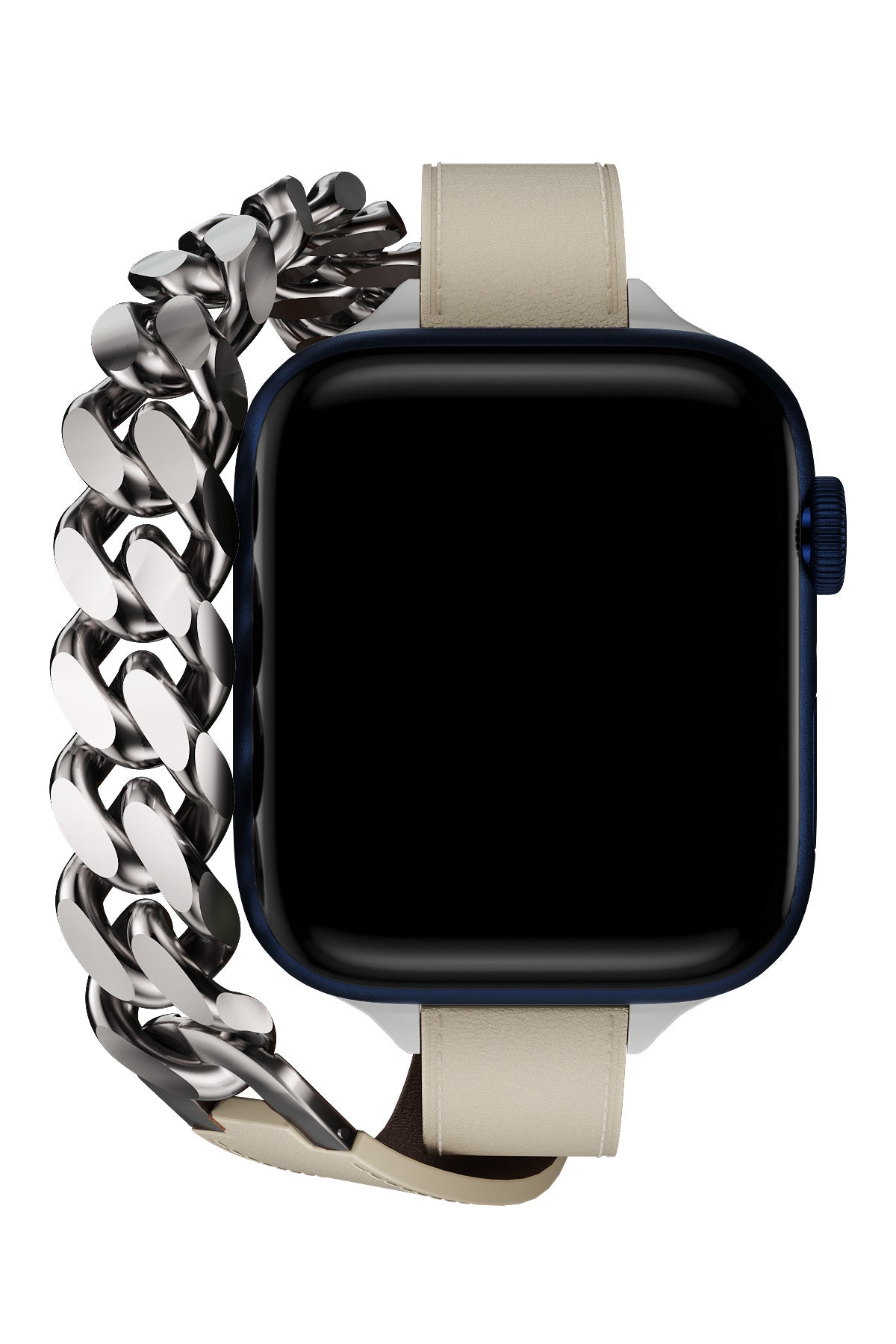 Apple Watch Uyumlu Double Tour Deri Kordon Auro