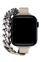 Apple Watch Uyumlu Double Tour Deri Kordon Auro