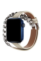 Apple Watch Uyumlu Double Tour Deri Kordon Auro