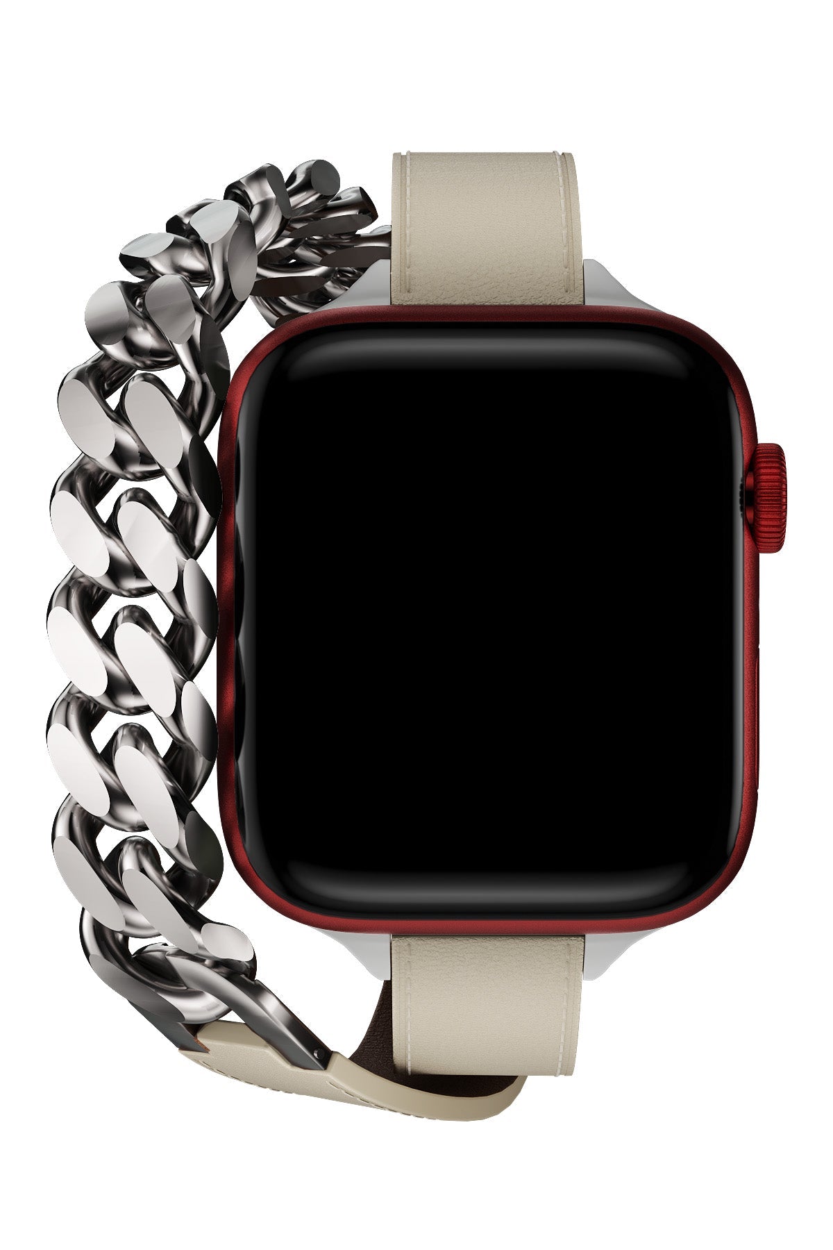 Apple Watch Uyumlu Double Tour Deri Kordon Auro