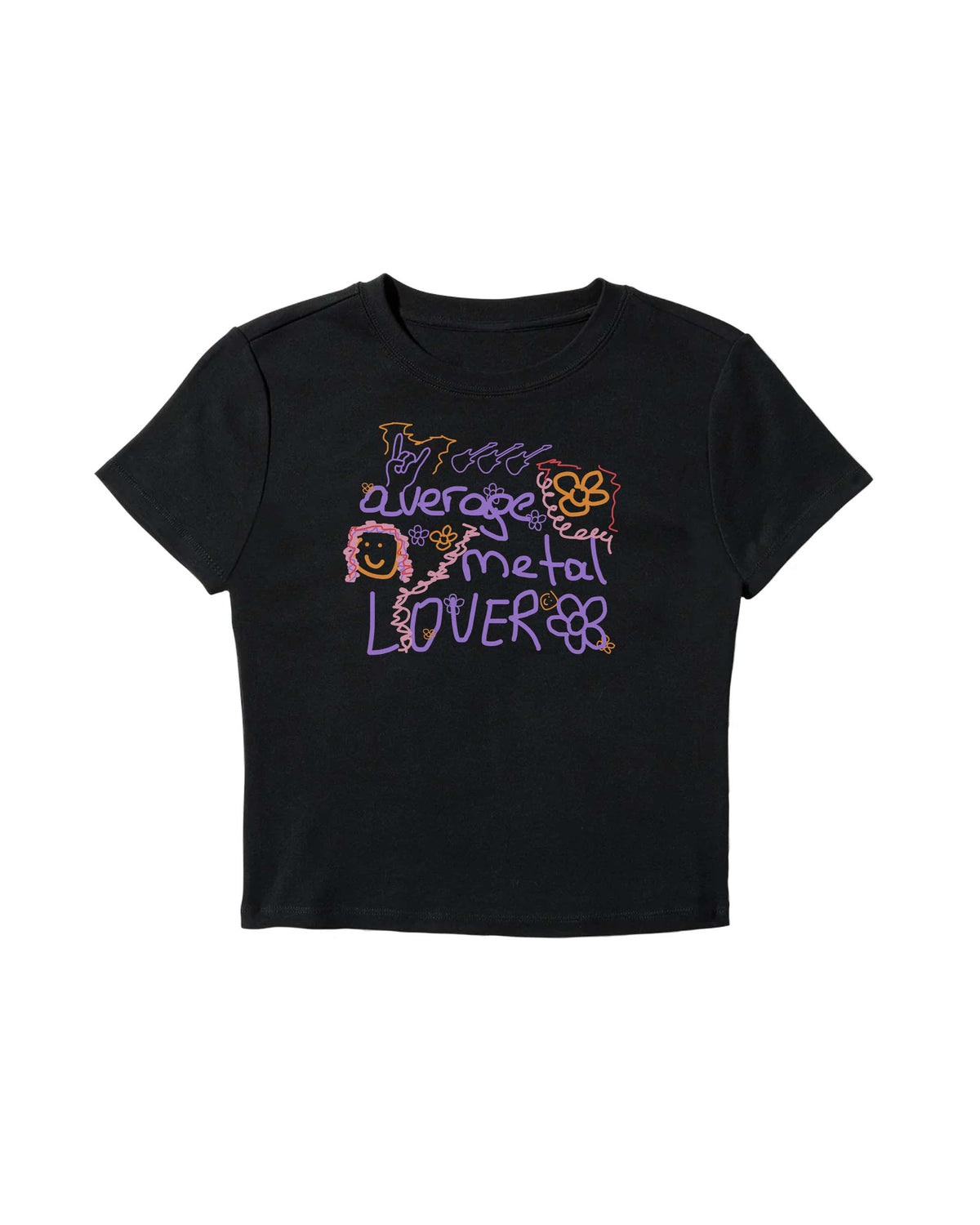 Average Metal Lover Baby Tee
