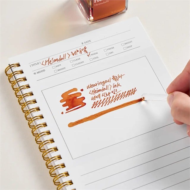 Wearingeul-Impression Mürekkep Günlüğü, B6-Defter-7-Milagron.com