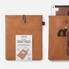 If Bookaroo Books & Stuff Pouch Kitap&Defter Kılıfı Brown