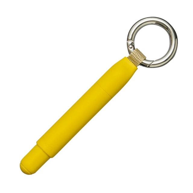 Uni Ball & Knot Çantaya Takılabilir Jetstream Tükenmez Kalem 0.5 Mm Zencefil Sarısı