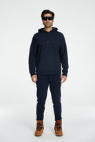 Kapüşonlu Sweatshirt - Koyu Lacivert