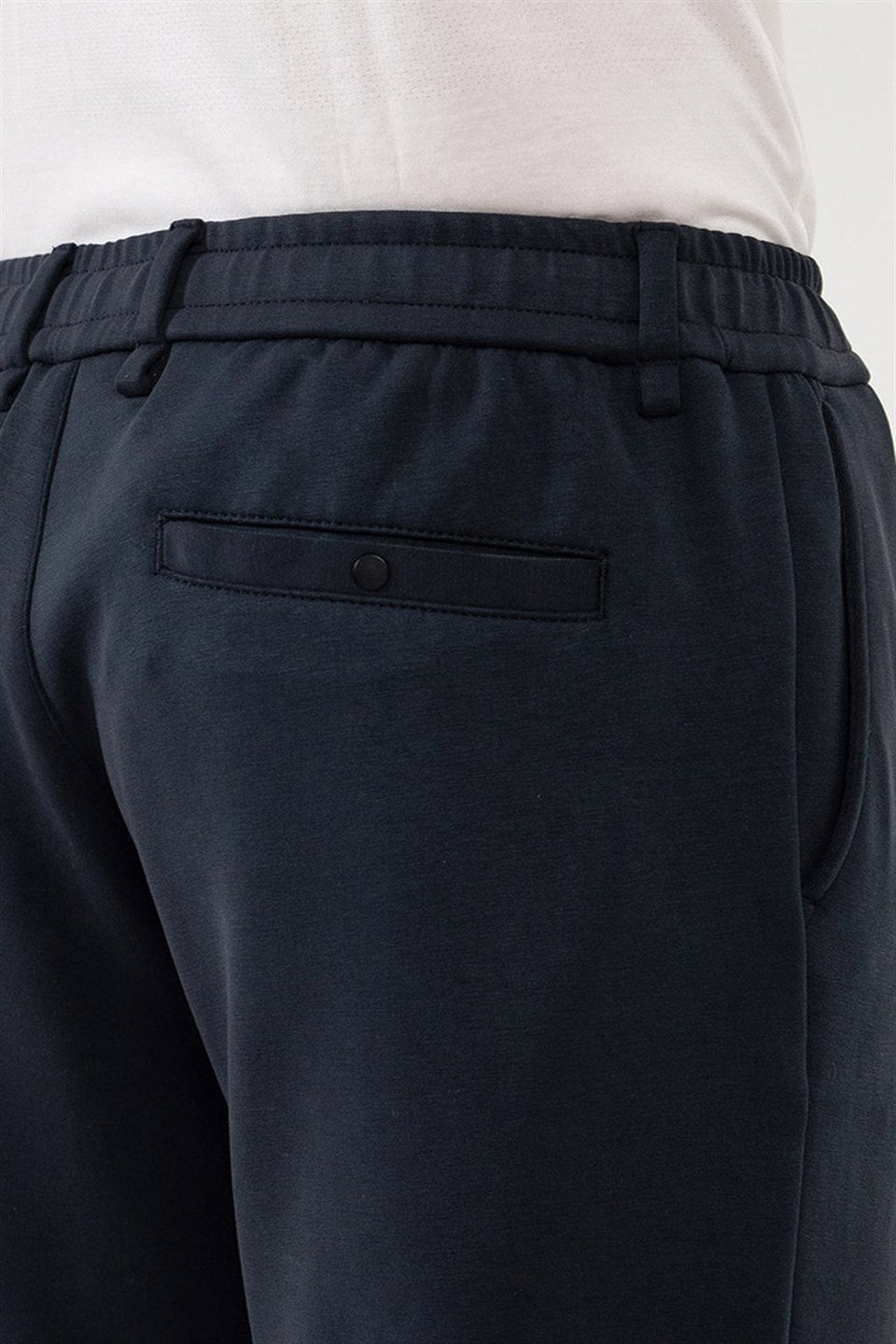 Beli Lastikli Arkası Çift Torba Cepli Jogger Erkek Pantolon