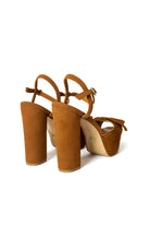 Betty Süet 12 Cm Platform Topuklu Ayakkabı