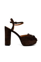 Betty Süet 12 Cm Platform Topuklu Ayakkabı
