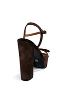 Betty Süet 12 Cm Platform Topuklu Ayakkabı