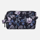 Bloominbag-Black Cherries Floral Makeup Bag-4-Milagron.com