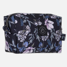 Bloominbag-Black Cherries Floral Makeup Bag-1-Milagron.com