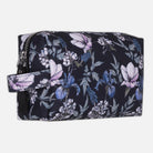 Bloominbag-Black Cherries Floral Makeup Bag-5-Milagron.com