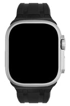 Apple Watch Ultra Uyumlu Royal Loop Rubber Kordon Black Coal