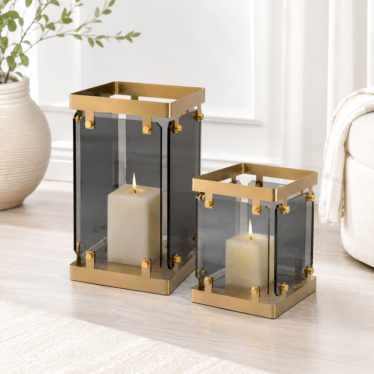 Memonza-Bravia Pirinç Mumluk Takımı-Mumluk & Şamdan-3-Milagron.com