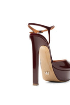 Brida Rugan 14 Cm Platform Topuklu Ayakkabı