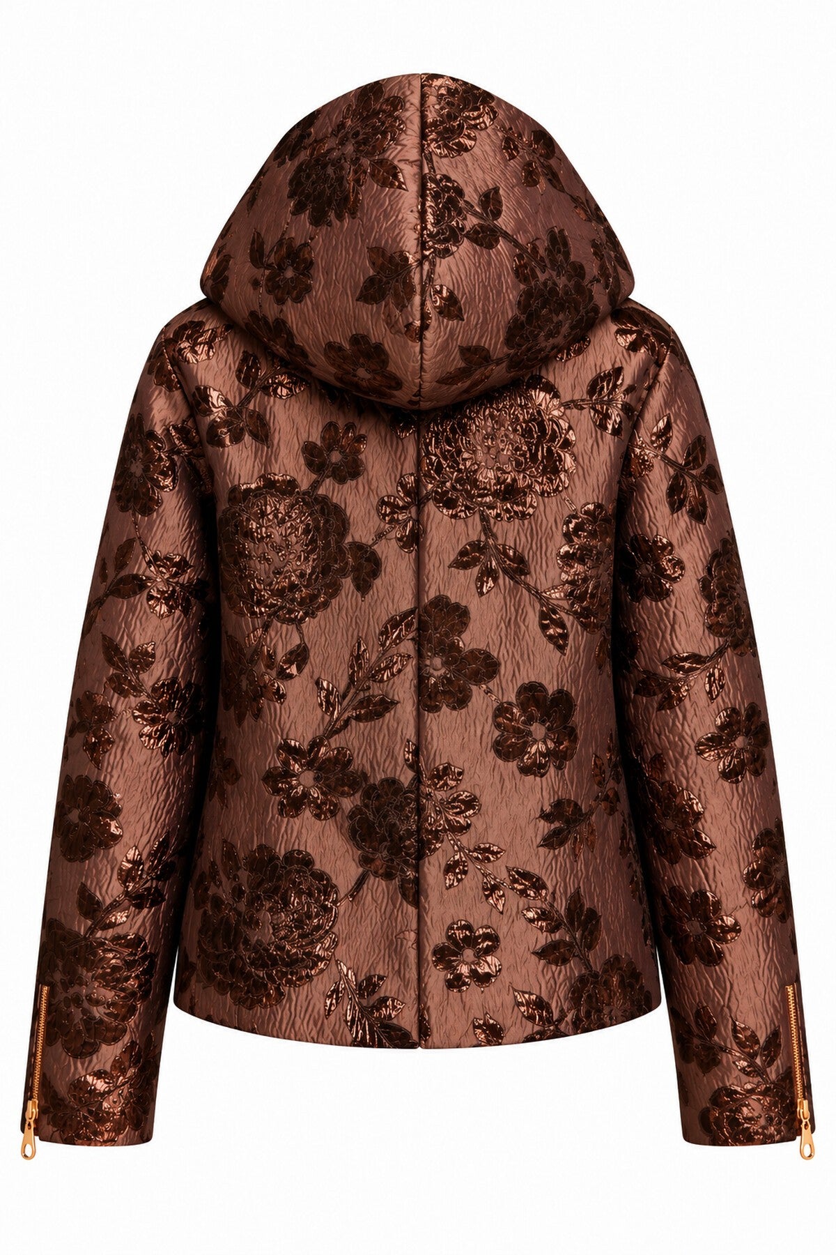 Brocade Hooded Jacket