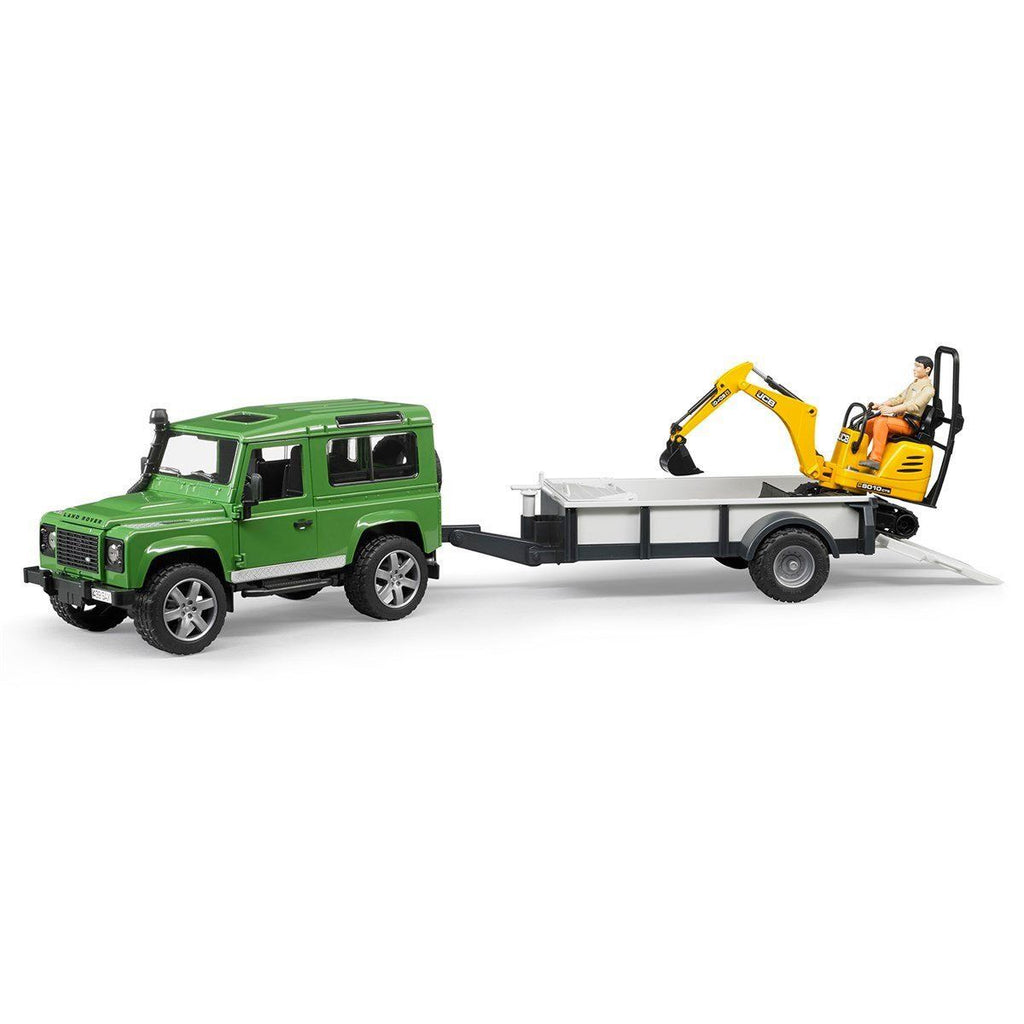 Bruder Land Rover Arazi Aracı Ve Jcb Mini Kazıcı Oyuncak Kamyon ve İş Makineler | Milagron 