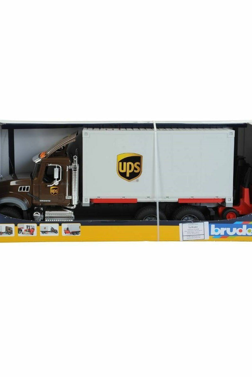 Bruder Br02828 Mack Granite Ups Kargo Kamyonu Oyuncak Kamyon ve İş Makineler | Milagron 