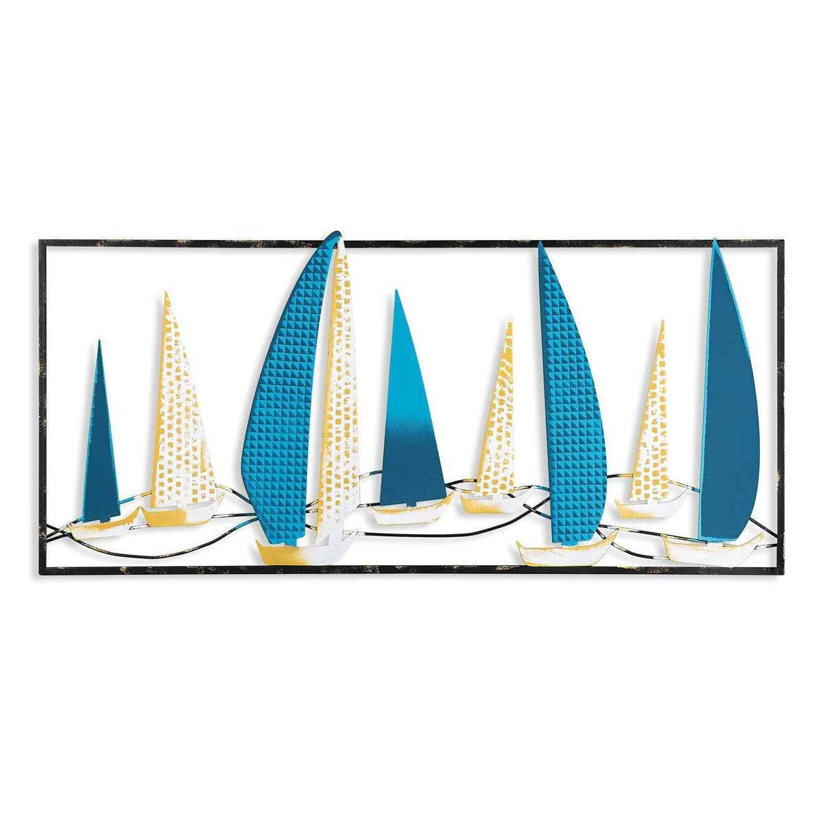 Bys-027-B Dekoratif Metal Duvar Tablosu 