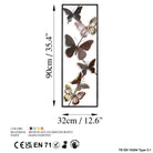 Bys-029-A Dekoratif Metal Duvar Tablosu 