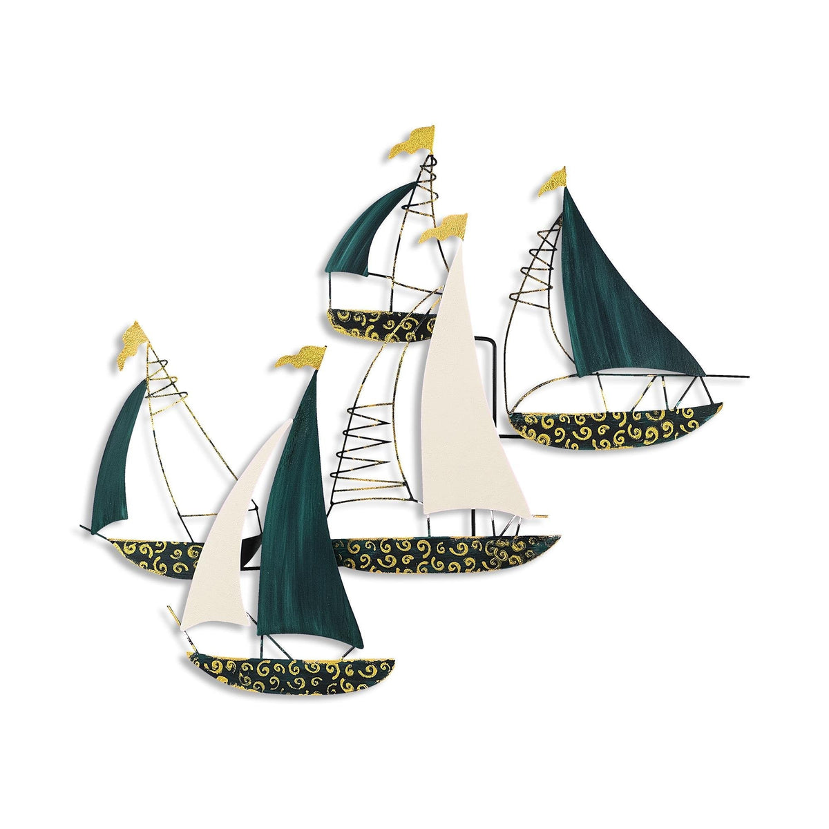 Bys-063-A Dekoratif Metal Duvar Tablosu 