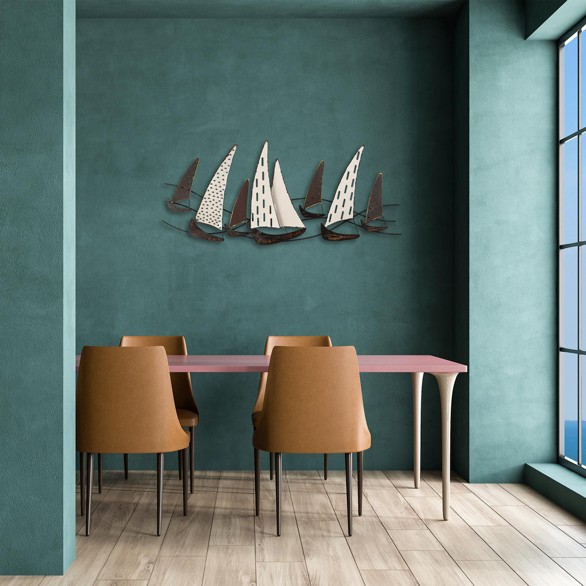 Bys-066 Dekoratif Metal Duvar Tablosu 