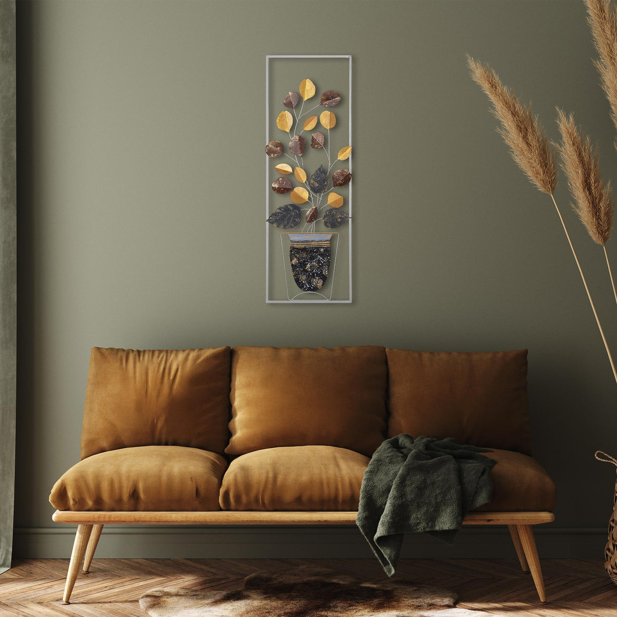 Bys-077 Dekoratif Metal Duvar Tablosu 