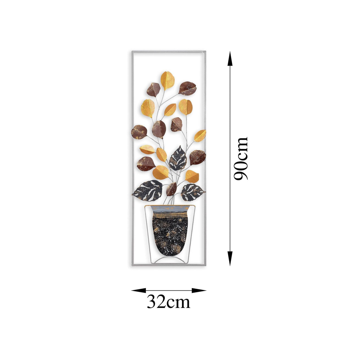 Bys-077 Dekoratif Metal Duvar Tablosu 