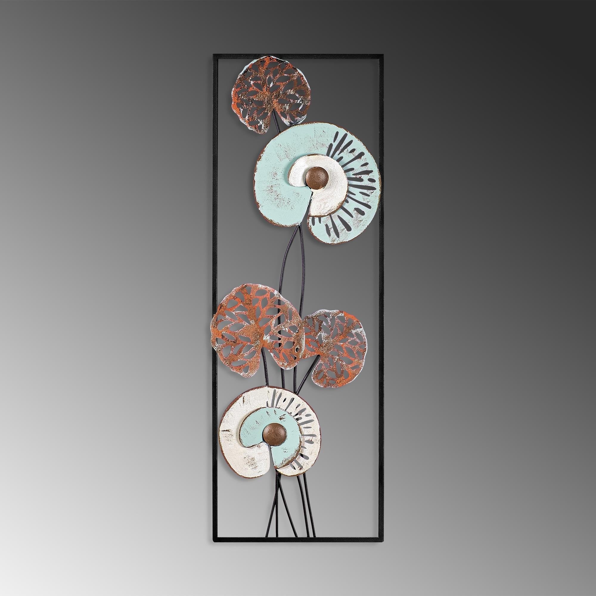 Bys-078-A Dekoratif Metal Duvar Tablosu 