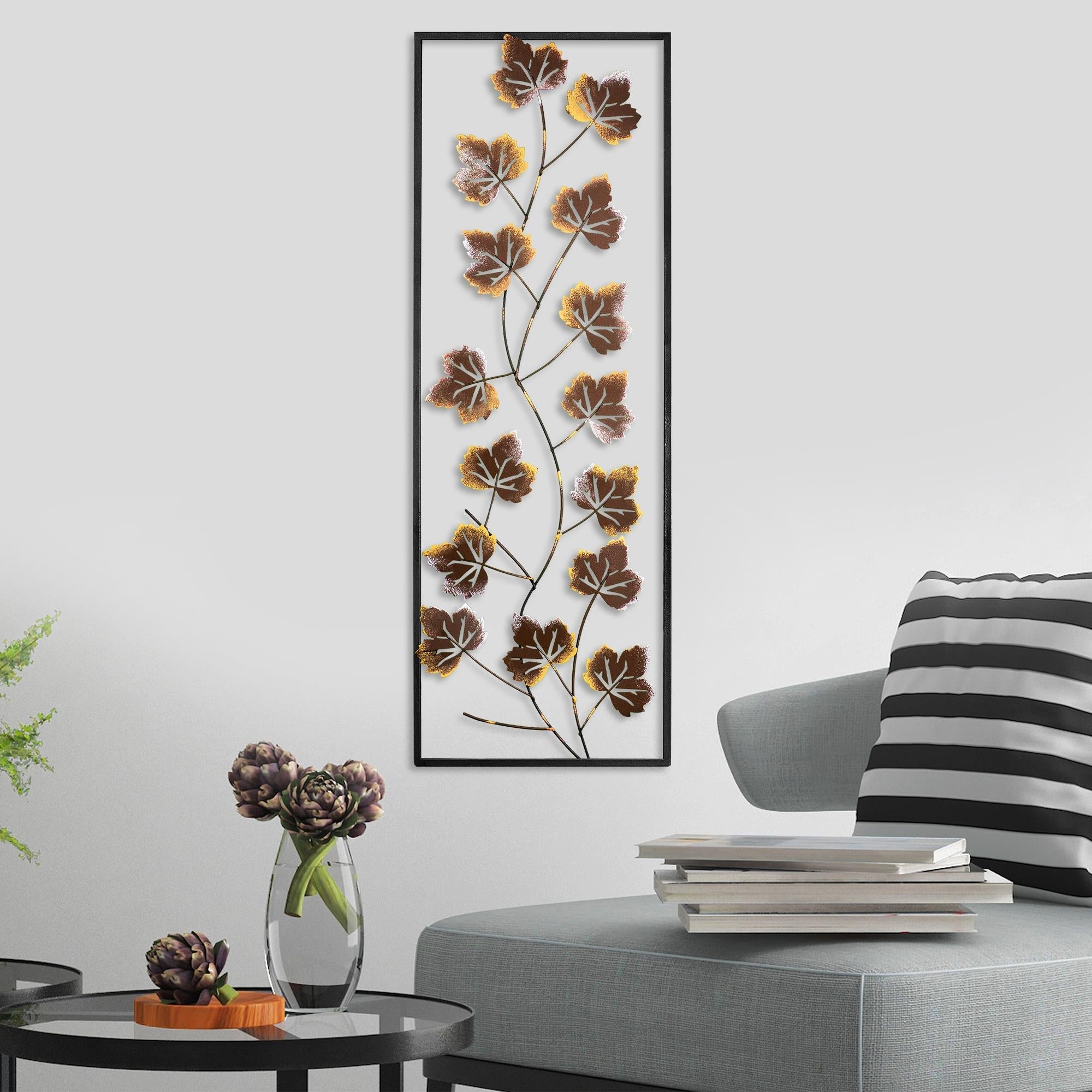 Bys-097-B Dekoratif Metal Duvar Tablosu 