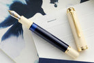 Pelikan Souverän Special Edition M800 Dolma Kalem Cream Blue F