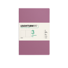 Leuchtturm1917 Jottbook Pur A5 80 Numaralandırılmış Sayfa Noktalı 3'Lü Paket Defter Dusty Rose 400696
